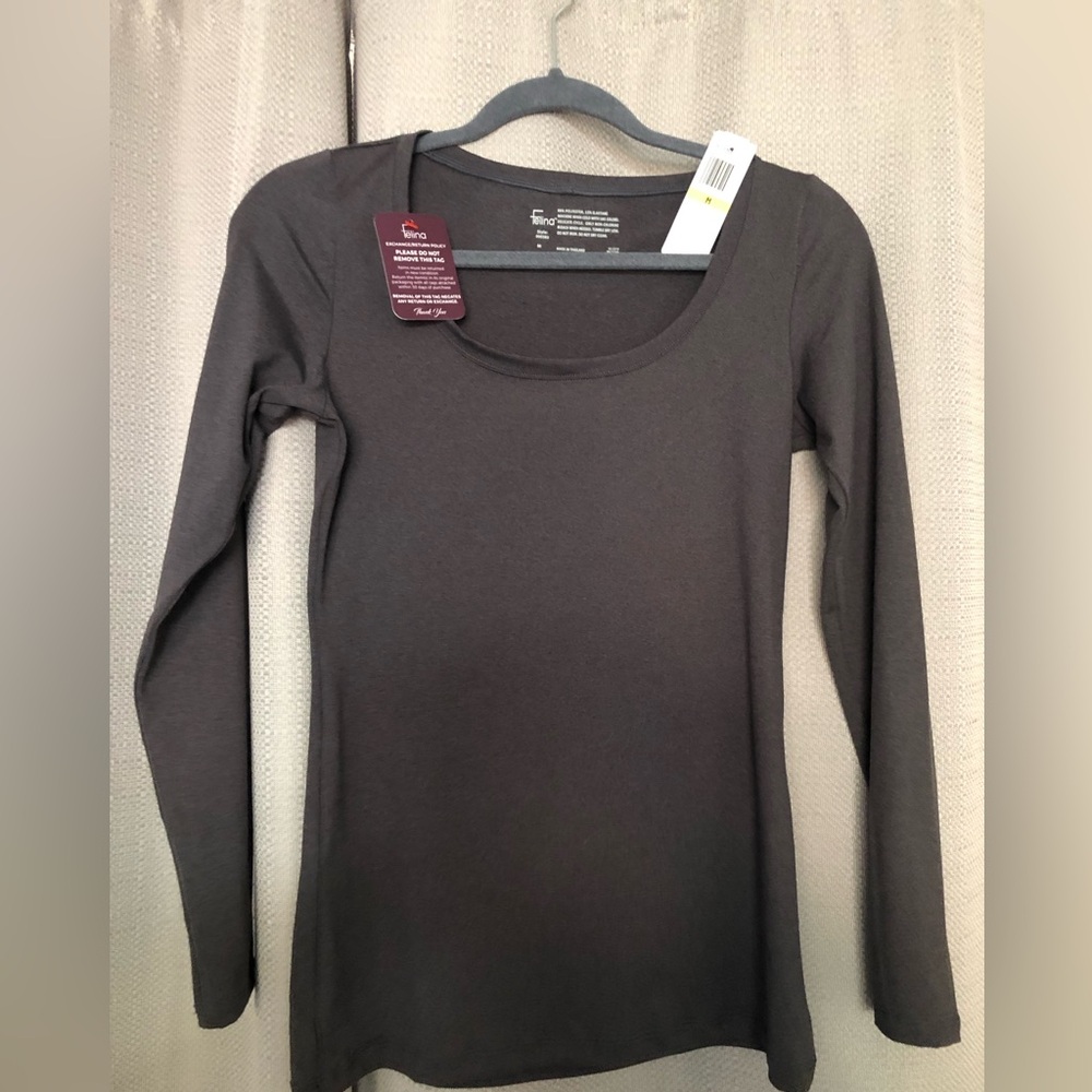 Long Sleeve Crew neck top, Felina